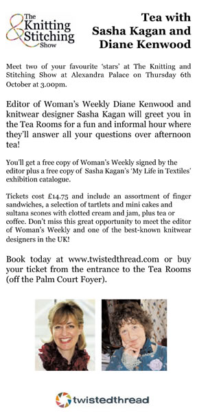 tea with Sasha flier